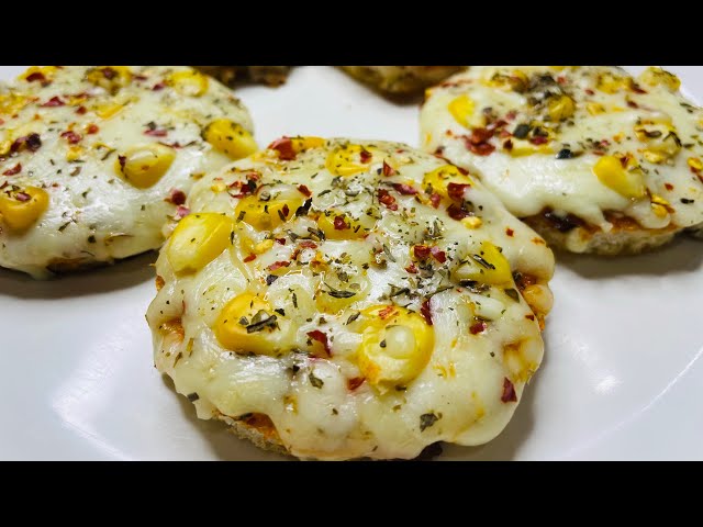 Sweetcorn Bread Pizza